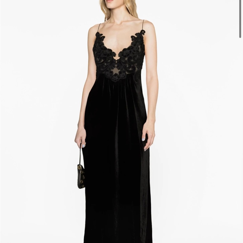 Zimmerman brand new velvet appliqué Gown *never worn*